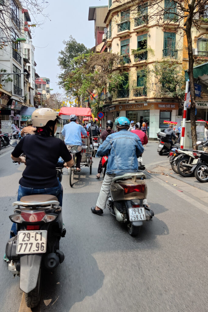 Trafikk i Hanoi
